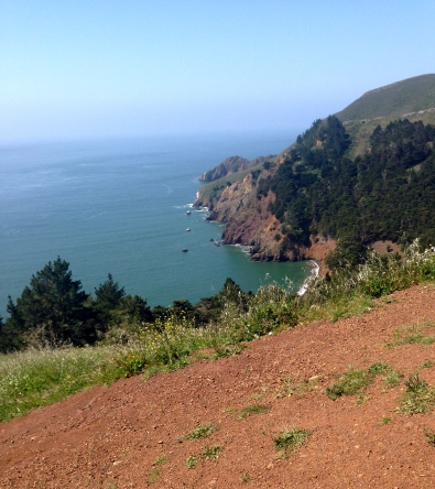 Amazing views from the Marin Headlands. 